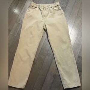 Lauren Jeans Co. Ralph Lauren Khaki Straight Leg Jeans – Women’s Size 10